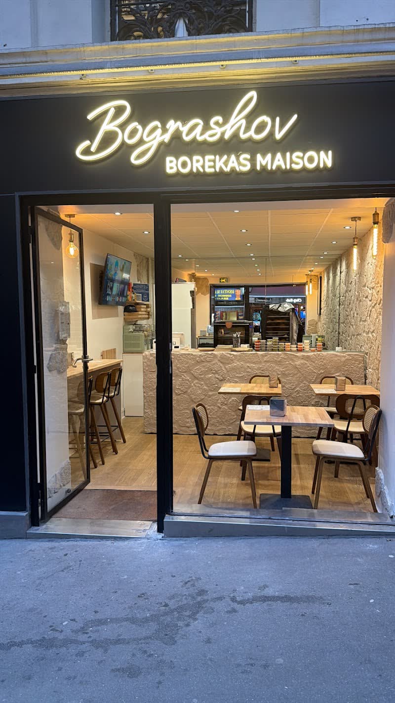 Bograshov — Restaurant casher à Paris