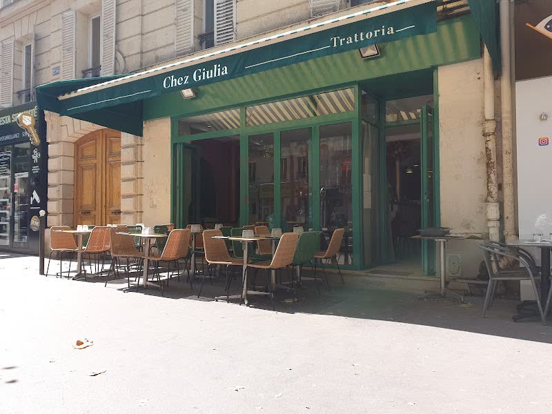 CHEZ GIULIA — Restaurant casher à Paris