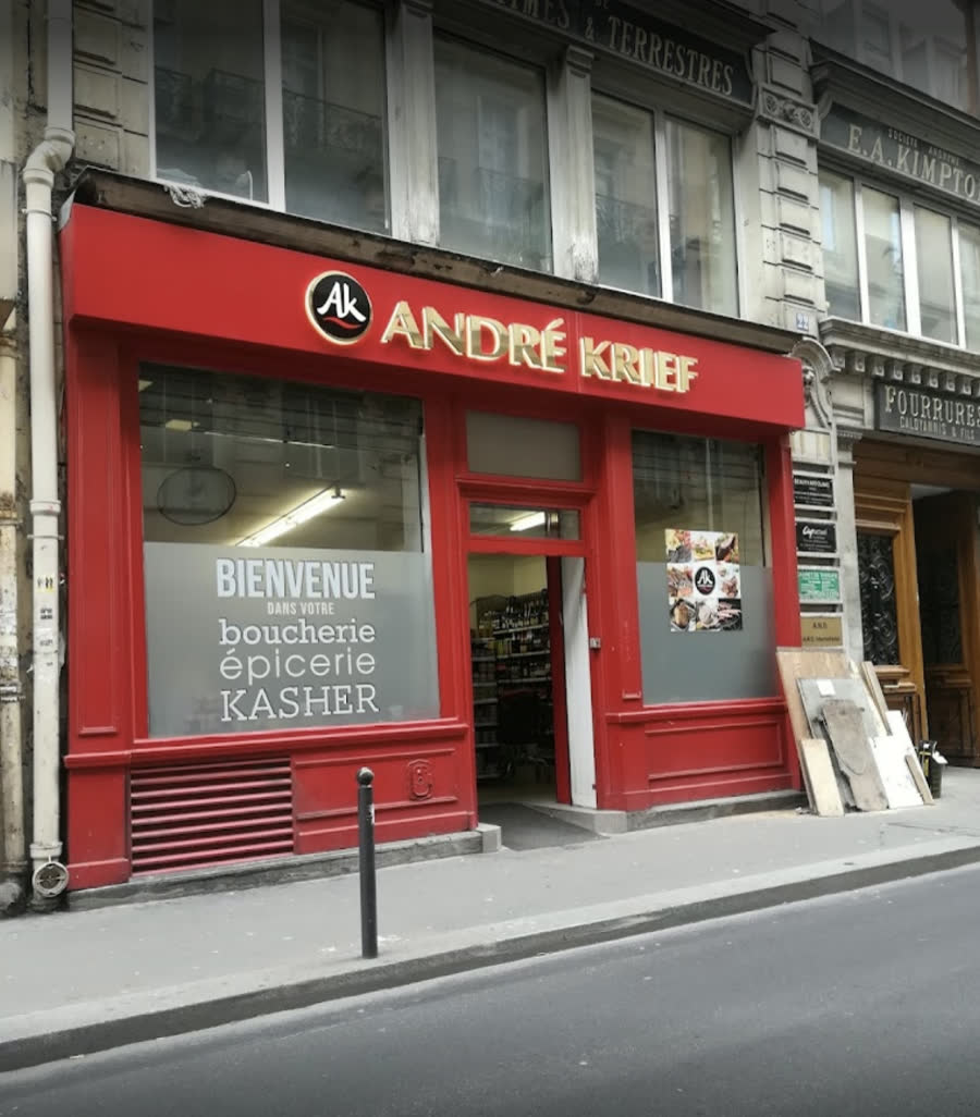 André Krief Richer — Boucherie casher à Paris